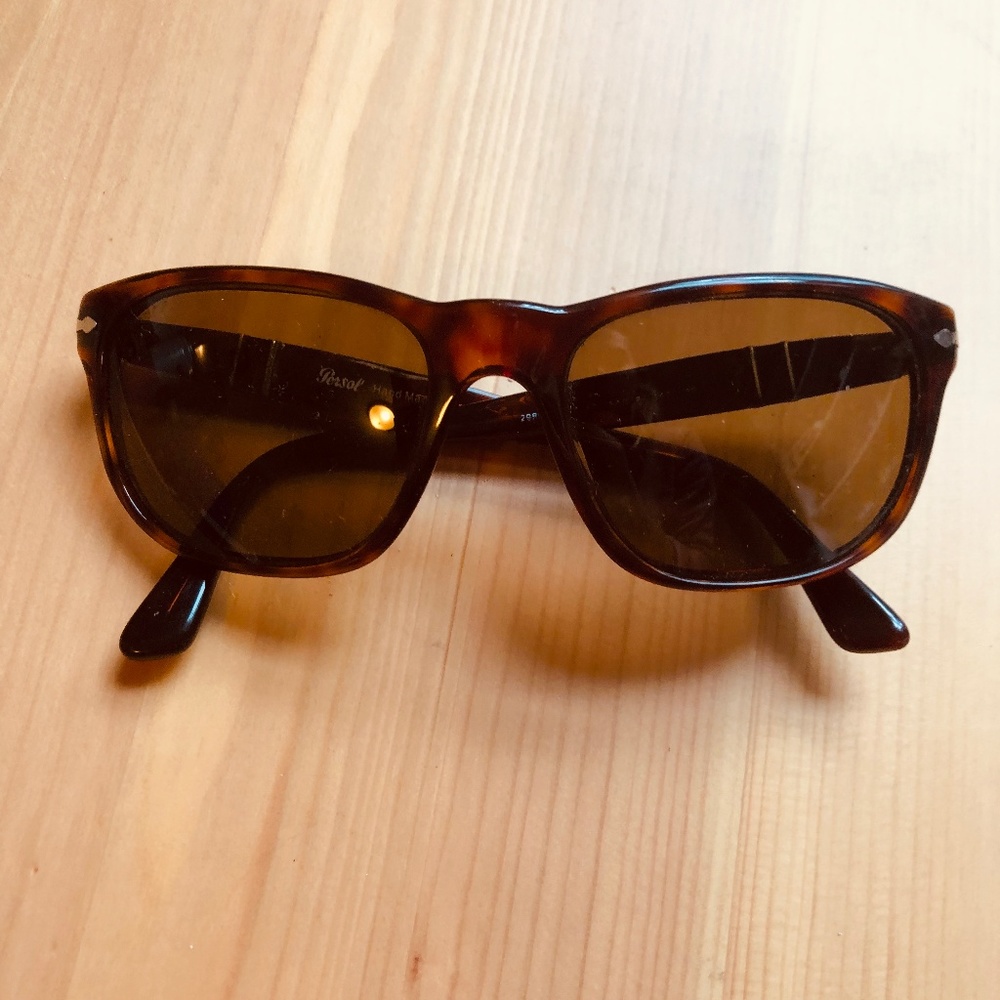 Persol Polarized Tortoise Shell Pattern Sunglasses - image 4